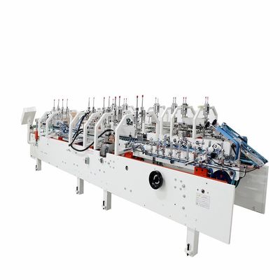 350 mm Max. Werkbare breedte Elektrisch aangedreven doos folder lijmmachine voor verpakkingsoplossingen