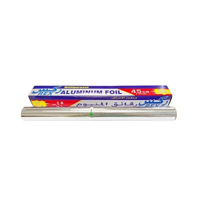 Gepersonaliseerde grootte Huishoudelijke horeca Aluminiumfolie rol voor barbecue bakken Zachte temperatuur