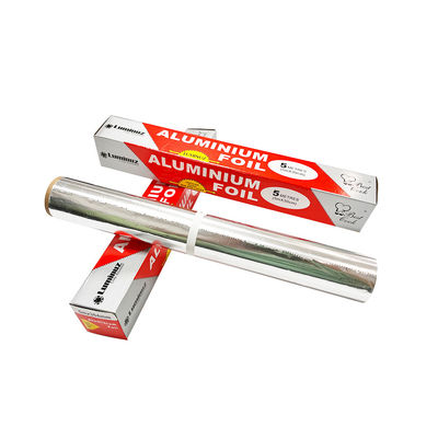 30 micron aluminiumfolie rollen papier 10m met gesmeerd oppervlak Voor voedselverpakkingen