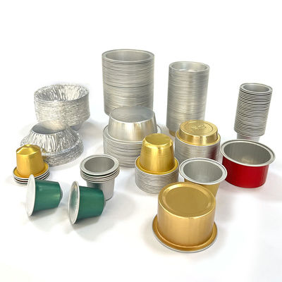 Aanpassen van de maximale diameter wegwerpcontainer van aluminiumfolie voor voedselvervoer