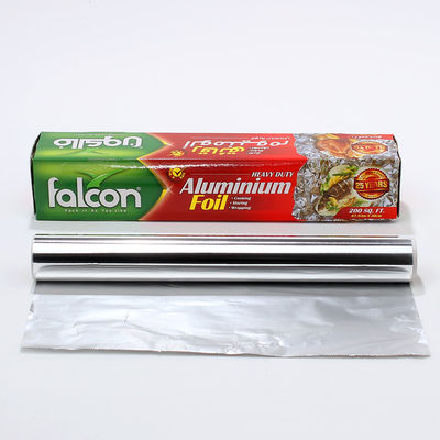 200 vierkante meter zware aluminium folie rollen aangepast lengte voor voedselbereiding