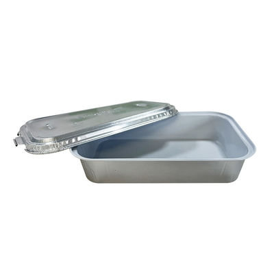 Op maat gemaakte bestelling Aluminiumfolie voedselverpakkingscontainers veilig en veilig voor voedselvervoer
