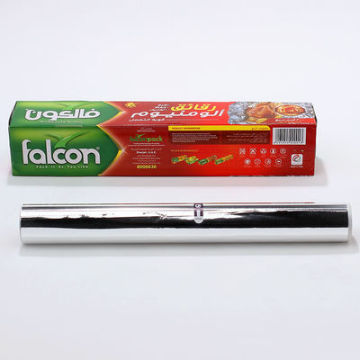 Aluminiumpapierrol voor huishoudelijk gebruik, van aluminiumfolie, voor kook- en barbecueverpakking