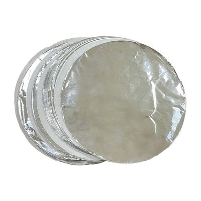 Ronde vierkant aluminium folie Shisha papierplaat met gat voor aangepaste hookah lengte