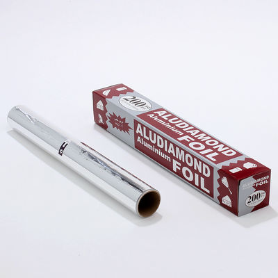 Gepersonaliseerde lengte zilveren folie papier aluminium folie rol product superzachte aluminium folie