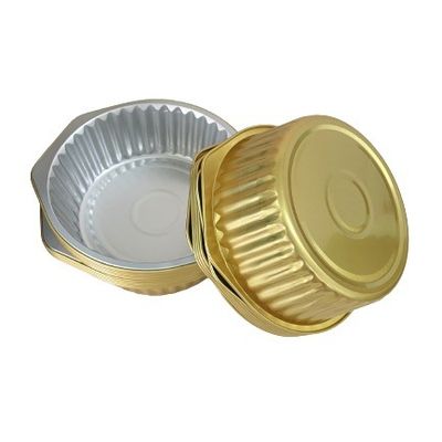 Eenmalige microwave Airline Aluminiumfolie Container Custom Order Geaccepteerde Keuken