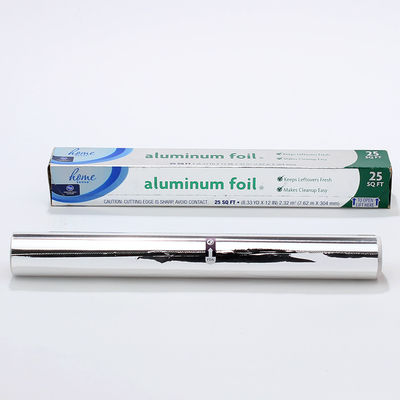 8011 legering zilver voor keuken en voedselverpakking Aluminiumfolie rol filmpapier voor voedsel
