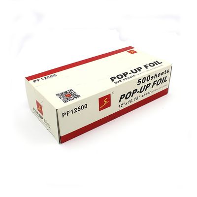 12mic 9inch 10.75inch Gekleurde voorgesneden folie platen Folie papier Aluminium folie pop-up platen
