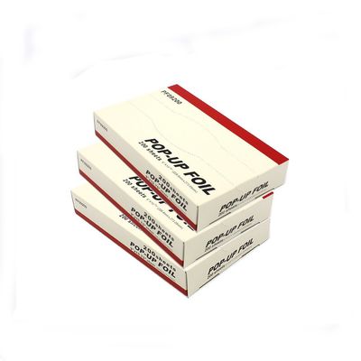 12mic 9inch 10.75inch Gekleurde voorgesneden folie platen Folie papier Aluminium folie pop-up platen