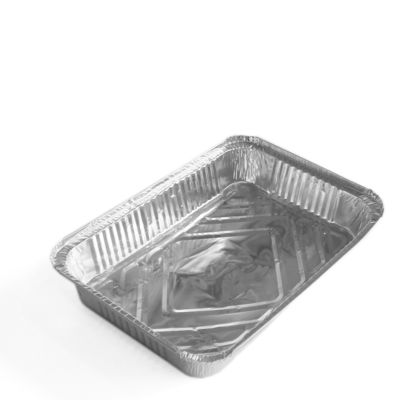 Milieuvriendelijke aluminiumfoliecontainer voor vierkant voedsel
