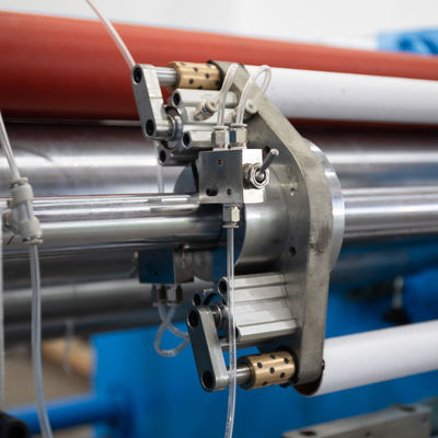 0.009-0.03mm Rouw materiaal Halfautomatische 2 Spindels Aluminiumfolie Wikkelmachines