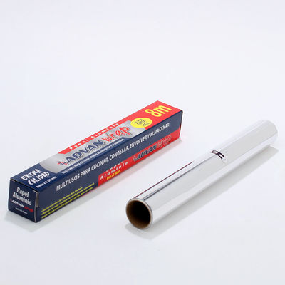 Hoog gevraagde keuken aluminium folie rol met zachte temperatuur en aangepaste lengte