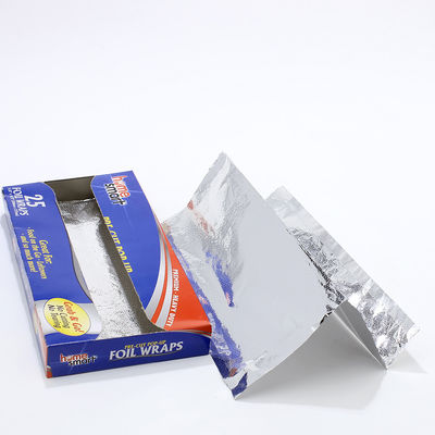 Gepersonaliseerde wegwerppapier van aluminiumfolie voor voedselverpakkingen en BBQ voor huishoudens