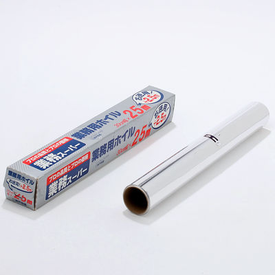 Custom 8011 Soft Temper Kitchen Tin Zilveren Folie Papier Voedsel Verpakking Aluminium Folie Roll