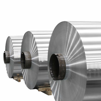 Gepersonaliseerde breedte zachte temperatuur huishoudelijke zware aluminiumfolie Jumbo rol voor verpakking