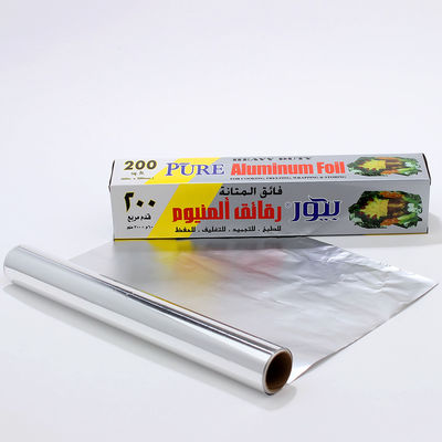 8011 Alloy Household Aluminium Foil Wrapping Paper Roll met aangepaste breedte