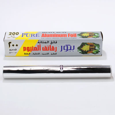 8011 Alloy Household Aluminium Foil Wrapping Paper Roll met aangepaste breedte