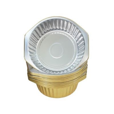 Eenmalige aluminiumfolie dozen voor voedselverpakkingen zware aluminium-langwerpige folie potten met deksel