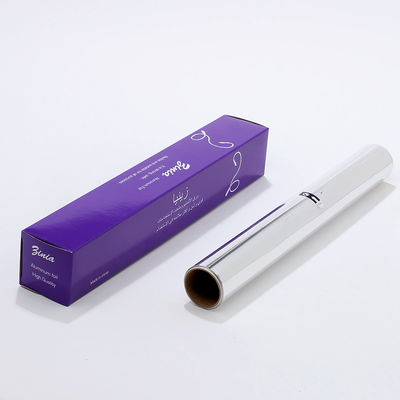 Eenmalige aluminiumfolierol voor voedselverpakkingen hittebestendig en zilveren legering 8011