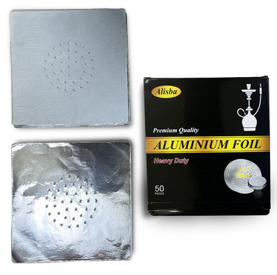Gepersonaliseerde breedte samengestelde behandeling Shisha Hookah Aluminiumfolie papier met gaten