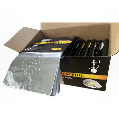 Gepersonaliseerde breedte samengestelde behandeling Shisha Hookah Aluminiumfolie papier met gaten