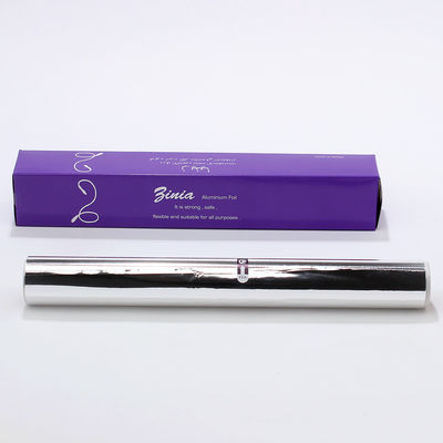 Huishoudelijke zachte voedingsmiddelen Aluminiumfolie papierrol met 8011 legering en aangepaste dikte