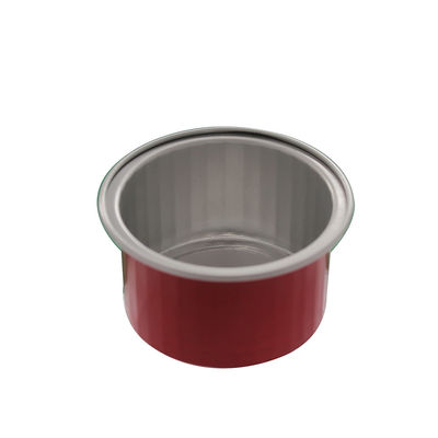 Handige container van gouden aluminiumfolie voor take-out en luchtvaarttaartbakken