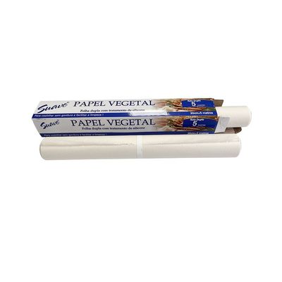 Veelgebruikte waterdichte, vetdichte, luchtvrijzeren pergamentpapierrol met vrijlatingspapier
