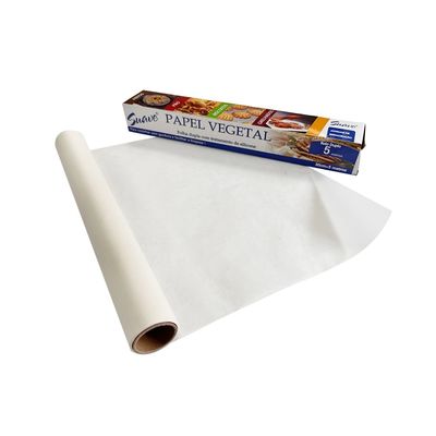 Veelgebruikte waterdichte, vetdichte, luchtvrijzeren pergamentpapierrol met vrijlatingspapier