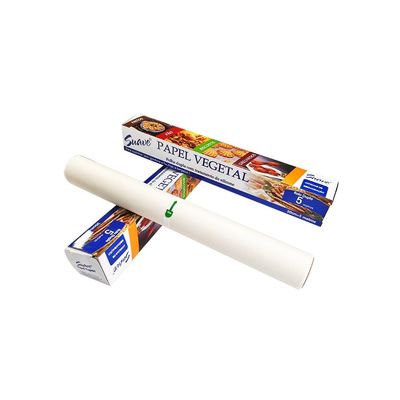Veelgebruikte waterdichte, vetdichte, luchtvrijzeren pergamentpapierrol met vrijlatingspapier