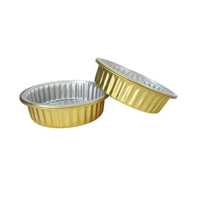 Proces van pulpvorming Rechthoekige aluminiumfolie voedselcontainer met kleurrijk ontwerp