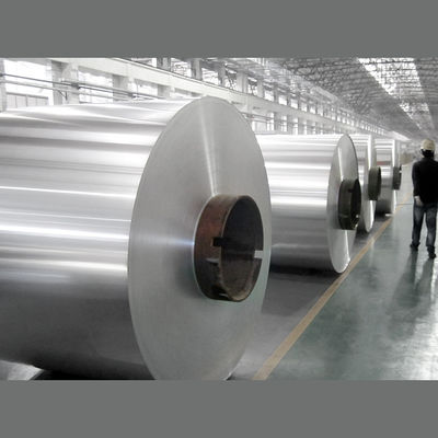 Gepersonaliseerde breedte gegarandeerd 8011 Food Grade Aluminium Foil Jumbo Roll Aluminium Coil