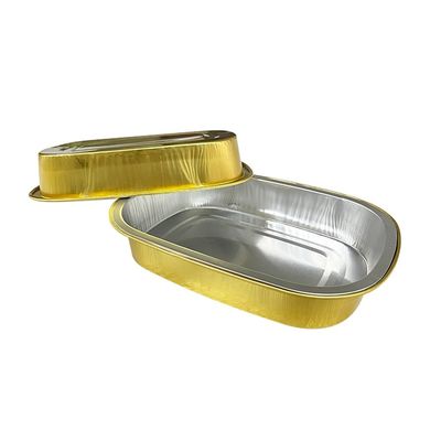 Aluminiumfolie voedselcontainer Groothandel Custom container tray Vierkante pannen