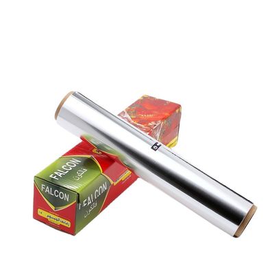 Gepersonaliseerd logo Roasting Aluminium folie 20 micron 30cmx300m Zilveren Heavy Duty Jumbo Roll