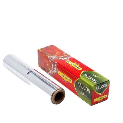 Gepersonaliseerd logo Roasting Aluminium folie 20 micron 30cmx300m Zilveren Heavy Duty Jumbo Roll