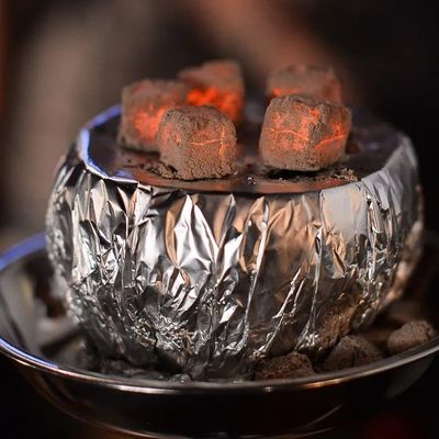 Samengestelde hoogtemperatuurbestendige rooktoestellen Aluminiumfolie Shisha-plaat voor narkaal
