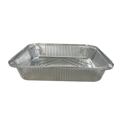 Voedselcontainer Recycleerbare aluminiumfolie Ovale roosterpan voor kalkoen Roosterbehoeften