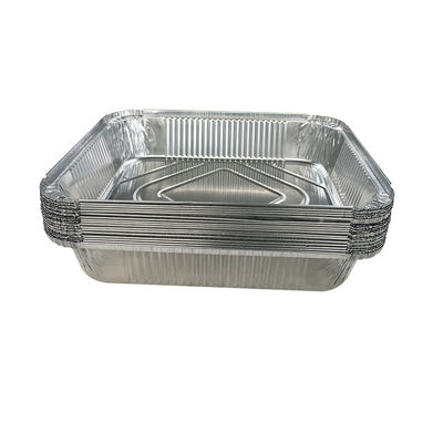 Voedselcontainer Recycleerbare aluminiumfolie Ovale roosterpan voor kalkoen Roosterbehoeften