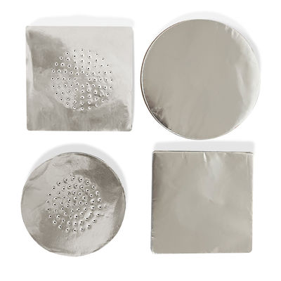 Soft Temper 100pcs voorgeperst aluminiumfolie papier voor ronde hookah aangepaste lengte