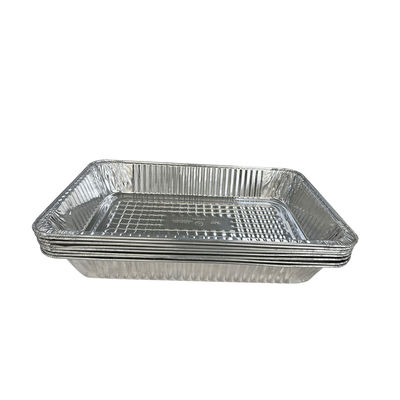 Halve grootte aluminiumcontainer voor voedselverpakking