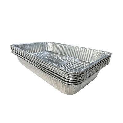 Halve grootte aluminiumcontainer voor voedselverpakking