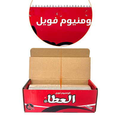 8011 legering op maat gemaakte lange ronde aluminiumfolie rol voor Shisha Hookah rokpapier