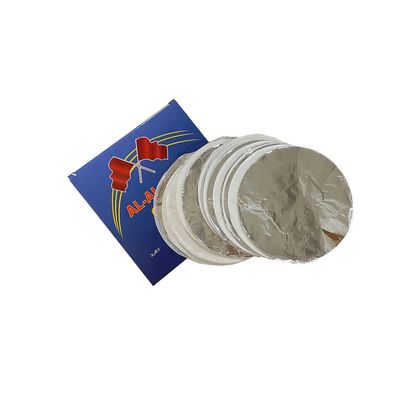 Zilveren hookah Shisha Aluminiumfolie papier met gat voor tabaksbeker accessoires