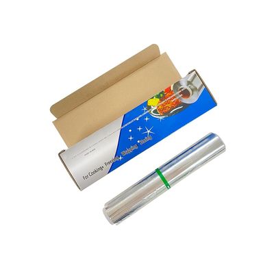 Aanpassen logo lengte 100m aluminium folie papier rol dispenser met cutter voor de keuken