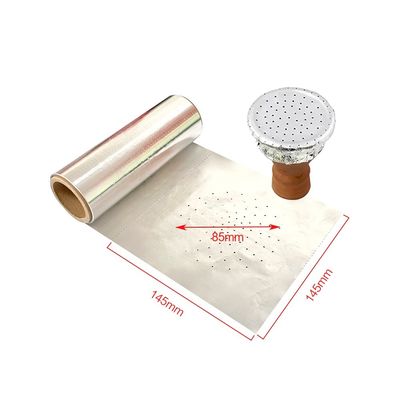 Rol van aangepast aluminiumfolie waterpijppapier voor wegwerpwaterpijp Perfect roken