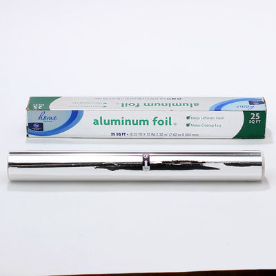Voedingsmiddelen voor eenmalig gebruik Huishoudelijke horeca Aluminiumfolie rol met en aanpassen lengte