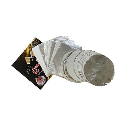 Gepersonaliseerd logo Shisha Aluminium Folie Roll voor Hookah Pre Cut Plaat B2B Vereisten