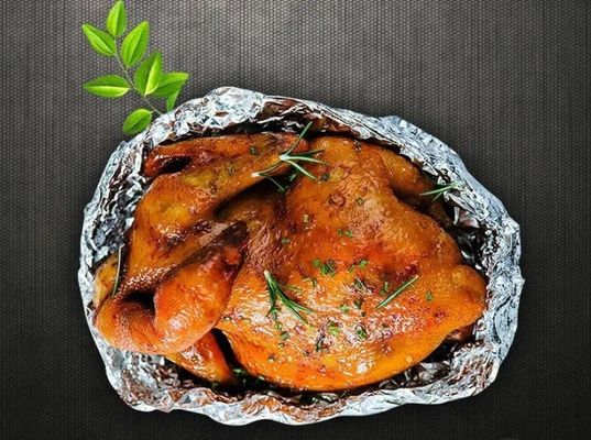Voedselpapier Aluminium Bbq Bakplaat Verpakkingspapier met een op maat gemaakte dikte