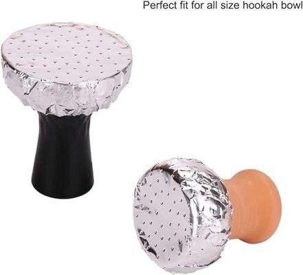 Gepersonaliseerde lengte Aluminiumfolie Papier Hookah Folie 0.03MM Voor alle Hookah 50 stuks Pack