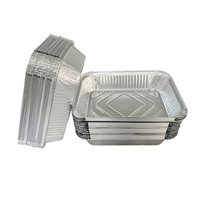 Voedsel Tin Foil Tray Aluminium Foil Takeaway Foil Container Catering Aluminium Containers